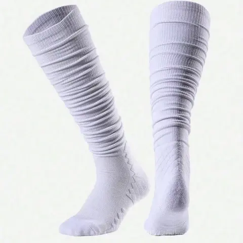 1/3 Pairs Anti-Slip Sports Socks, Football Socks for Men and Women, Over-the-Knee Socks for Rugby Training, Grip Socks for All Seasons
