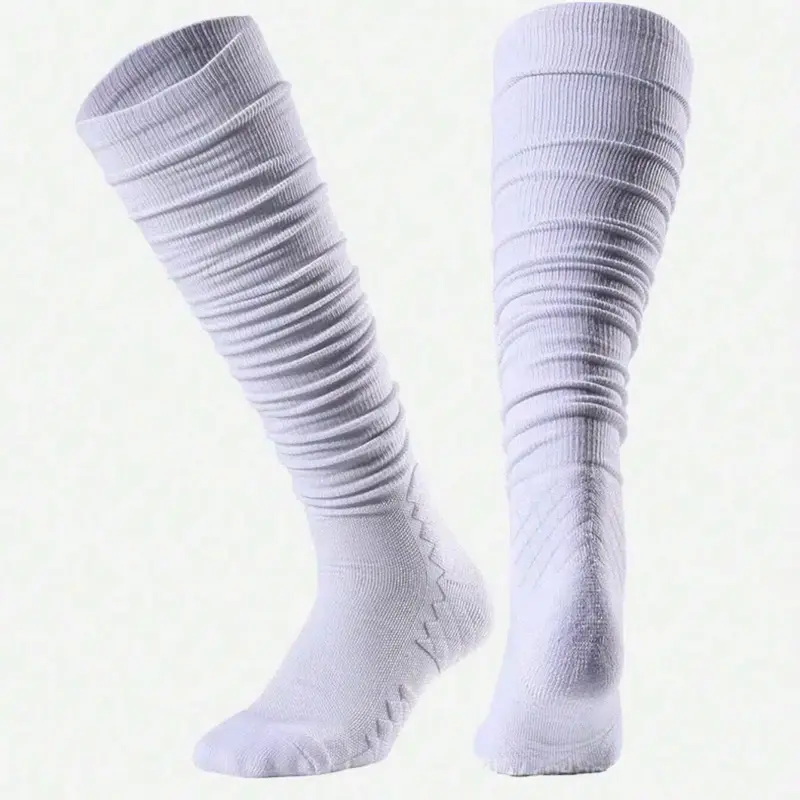 1/3 Pairs Anti-Slip Sports Socks, Football Socks for Men and Women, Over-the-Knee Socks for Rugby Training, Grip Socks for All Seasons