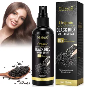 120ML Organic Rice Hair Essence Spray, Organic Haircare, Volumizing & Shine Enhancer, Improves Hair Texture and Elasticity, Suitable for All Hair Types