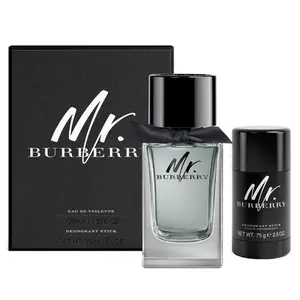 Burberry Mr. Burberry 2-Piece set(3.4oz/100ml EDT/ &75gm Deodorant stick)