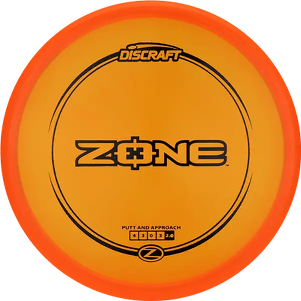 Discraft Zone Disc Golf Strategic Putter - Grippy, 173g, 21.1cm Overstable Rim, Flick-Friendly, Slam Chains Angle, Advanced Polymer (ESP) Plastic Disc Sports Equipment