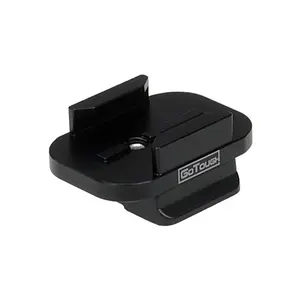 Fotodiox Pro GoTough Arca Swiss QR Tripod Base Mount - Aluminum Arca Swiss Quick Release Tripod Mount Plate for GoPro HERO Mounting Buckle System