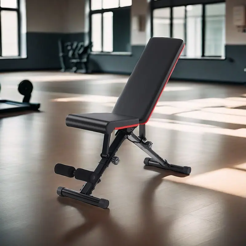 Weight Bench, Weight Bench for Home Gym, Foldable Workout Bench with 8 Backrests, 660LBS Weight Capacity Adjustable Bench Weight Bench for Home Gym, Adjustable and Foldable 700LB/800LB Weight Bench, Multi-Purpose Workout Bench for Bench Press Sit up Incli