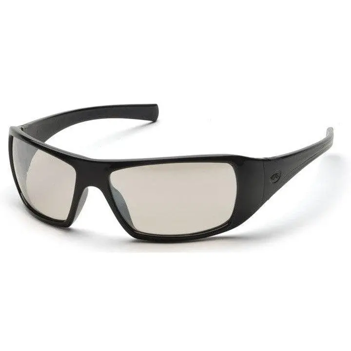 Sporty Chic Safety Glasses, Wraparound Polycarbonate Frame with Non-Slip Rubber Temples for Working & Sports, UV Protection Indoor-Outdoor Lenses, ANSI Z87+, Ergonomic, Frame Width: 150 Mm, Prevents Eyewear From Slipping, Protect Eyes From Uv Rays