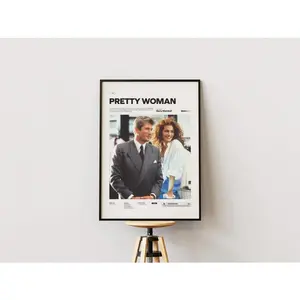 Pretty Woman Movie Poster | Pretty Woman Poster Print | Richard Gere and Julia Roberts in Pretty Woman