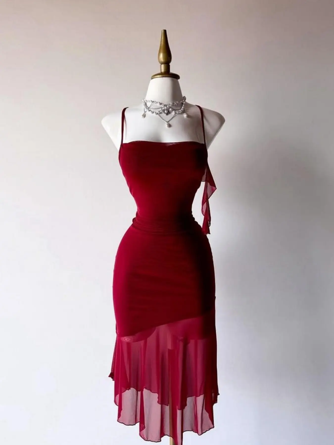 Women's Sexy Slim Fit Fitted Valentine's Day Dress, Sleeveless Long Tie Dye Backless Formal Party Gown, Elegant Aesthetic Summer Casual Wear Lady Womenswear