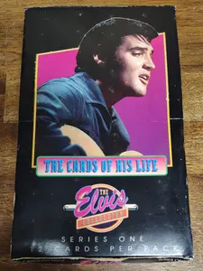 The Elvis Collection 1992 Series One Box 36 Packs The Cards of His Life 12 Cards Per Pack Collectible Trading Cards