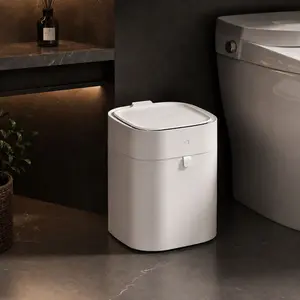IntreLife 3.5 Gallon Smart Trash Can – Automatic Bag Sealing & Replacement, Motion Sensor Lid, Hands-Free Odor-Blocking Garbage Bin for Kitchen, Bathroom, Bedroom & Living Room (1 Refill Ring Included) Summervibes