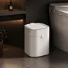 IntreLife 3.5 Gallon Smart Trash Can – Automatic Sealing & Replacement,Touchless Motion Sensor Trash Can, Hands-Free Odor-Blocking Garbage Bin for Kitchen, Bathroom, Bedroom & Living Room (1 Refill Ring Included)