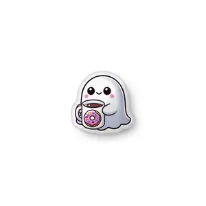 Ghosts and Donuts Cuddle Buddy Pillow