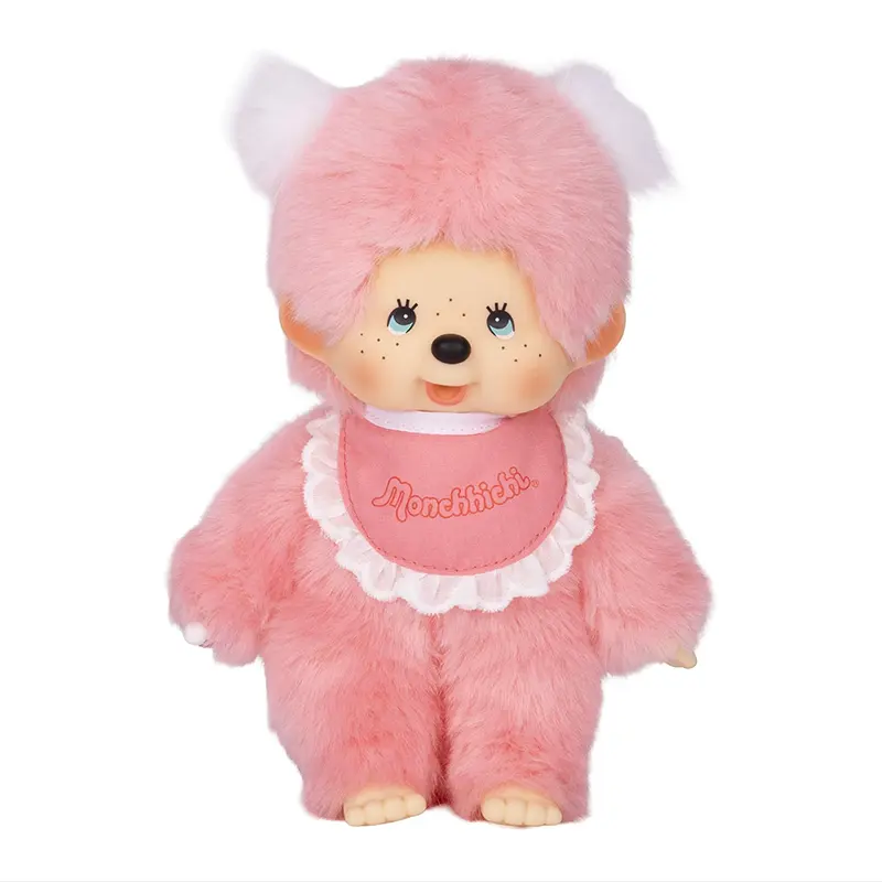 Monchhichi Pink Girl Plush Monchhichi Pink Girl Plush