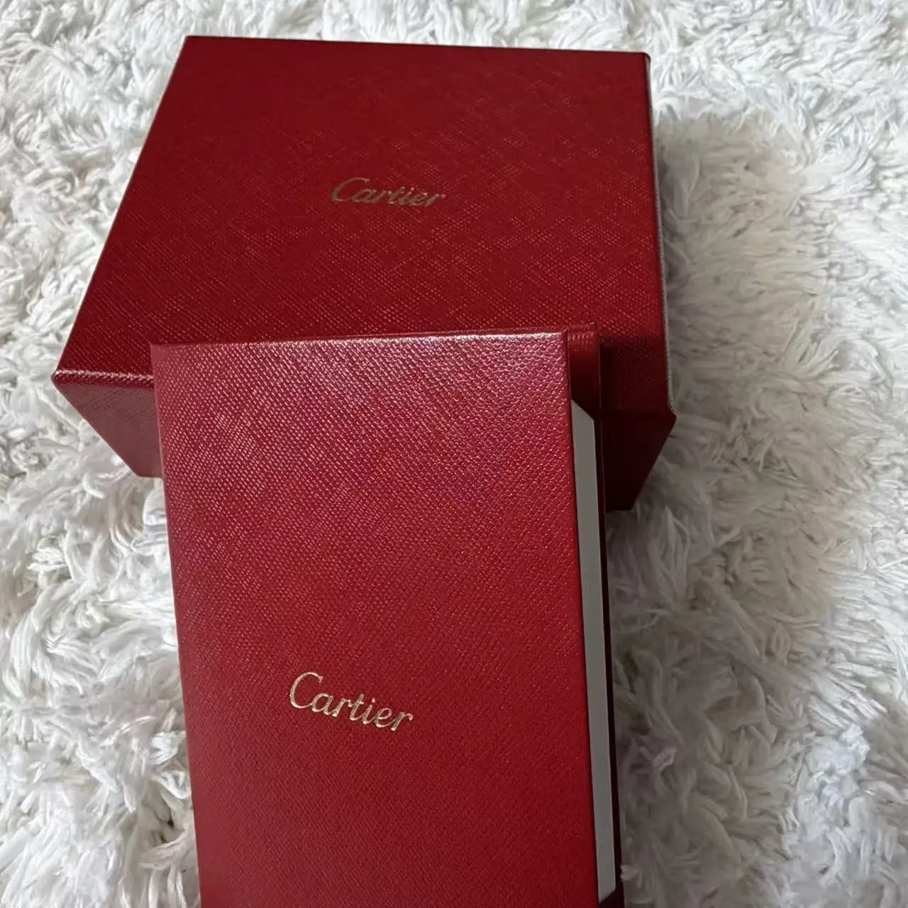 Pre-owned Cartier Metal Bag Accessories LOVE 18KT yellow gold large hoop earrings