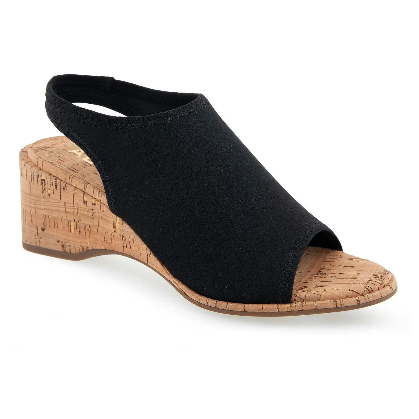 Aerosoles Peep Toe Stretch Sandal- Nuri