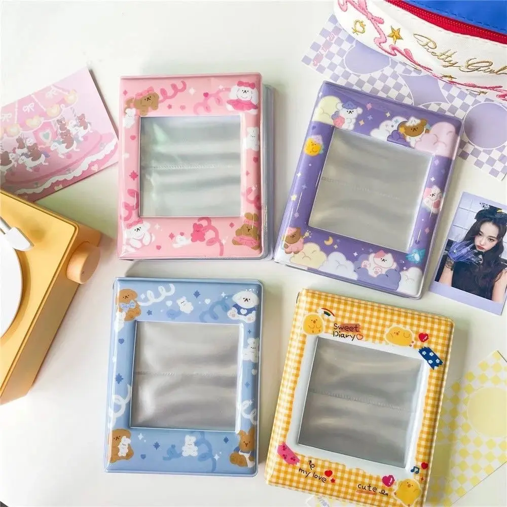 Kpop 3 Inch Photocard Binder - Decorative Cover with Various Patterns and Designs
