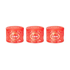 Sanpangdan Original Flavored Melon Seeds Canned , 5.92 oz *3【3 Packs】【Chinese New Year Gift Box】