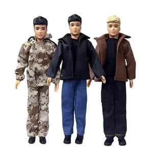 Fashion 12 Inch Doll with Clothes, Boots & Shoes, Kids Toy Male Figure, Handsome Man Design, Fast Shipping, Perfect Gift for Collectors