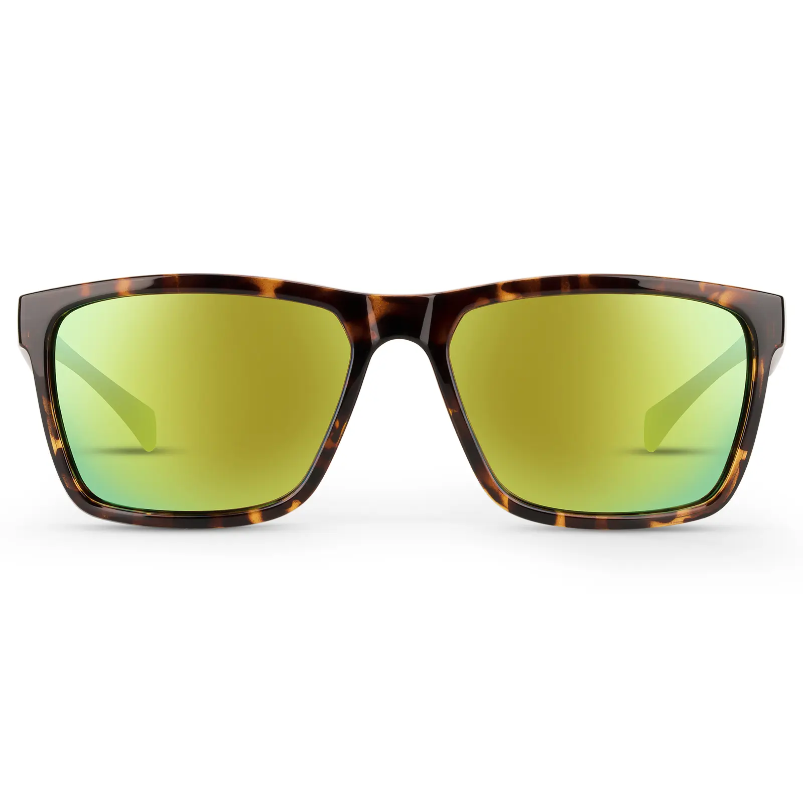 Frame: Gloss Demi/Lens: Brown - Chartreuse Mirror