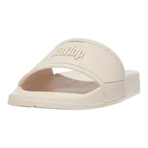 FITFLOP Iqushion Women's Soft Flipflop Sandals - Rose Foam Shoe-Slipper Hybrid Footwear for Women, Slide Shoe