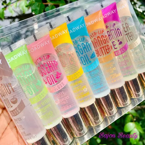 Broadway Lip Care Gift Set, Long-lasting, Hydrating, Clear Lip gloss Lipstick Makeup Glossy Moisturizing Cosmetic Smooth Lip Care Hydrate Moisture, Lippie Oil Moisturizer