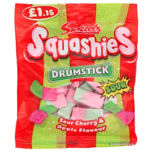 Squashies Sour Cherry and Apple Flavor (from the UK)