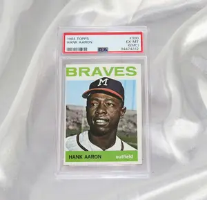 1964 Topps Hank Aaron baseball card HOF #300