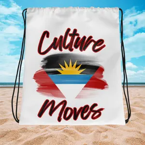 Culture Moves Drawstring Bag