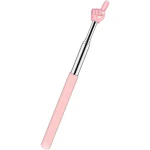 Retractable Teachers Classroom Hand Pointer, Extendable Pointer Finger Stick,Mini  Finger Reading Pointer Stick, Student Teacher Teaching Reading Finger Shape