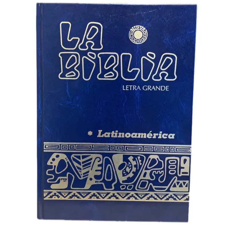 Biblia Latinoamérica letra grande con index