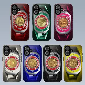 Mighty M0rphin Power Rang3rs Morpher Phone Case Collection | Iconic 90s Hero Suit Designs for iPhone 16 15 Samsung S25 | Perfect Retro Fan Gift