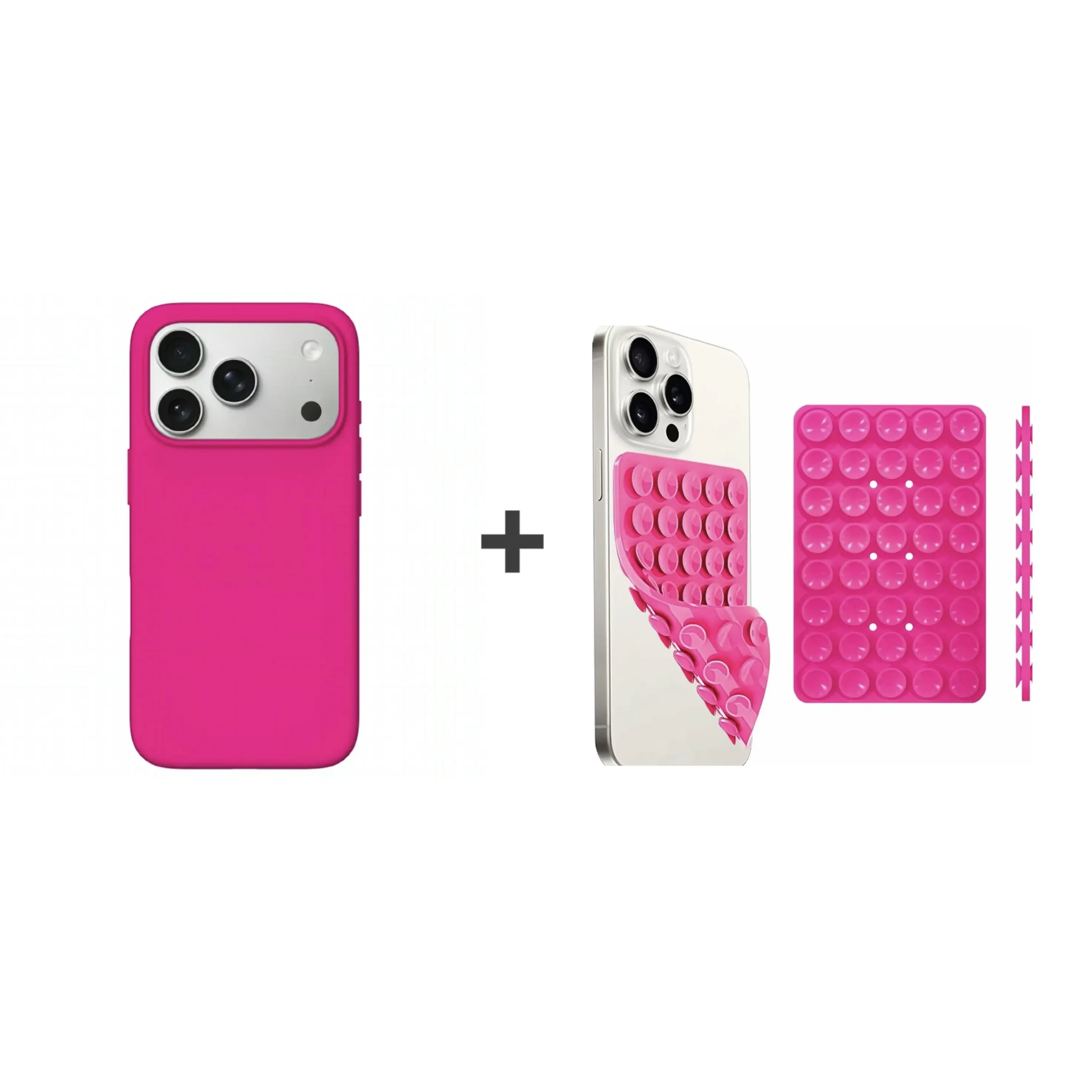 Buy 1 Get 1 Free: Genuine Liquid Silicone Phone Cases - Protective Anti-Drop Casing, Shockproof Silicone Shell, Precise Cuts, Durable Soft Phone Cover for iPhone 13/14/15/16/17 Series, 17 Pro Max/16 Plus, Smooth Texture Mobile Accessories for Women