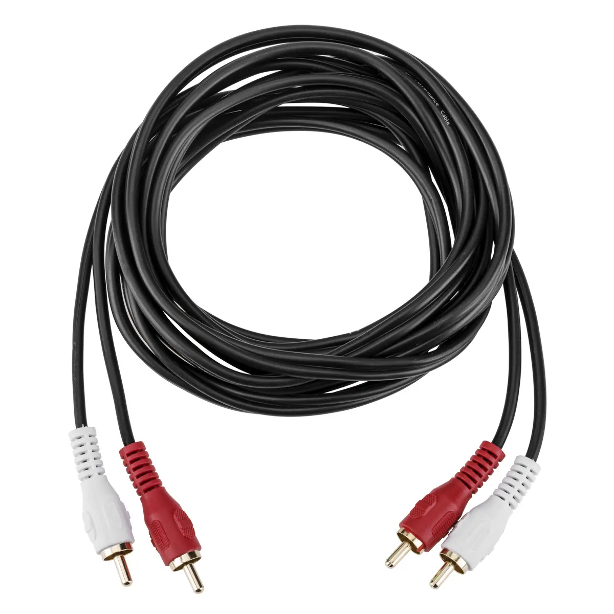 H&A 2 RCA Male to 2 RCA Male Stereo Audio Cable 10'