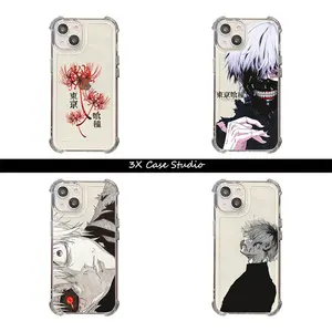Tokyos Anime Ghouls Hot  Clear Phone Case For iPhone 17 16 15 14 13 12 Pro Max Plus Anti Fall Birthday And Holiday Gifts Case Cover