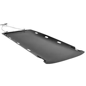 Father's Day Gift VEVOR Yard Drag Sled 110 x 46 in 2000lbs Heavy Duty HDPE Glider Hauler Mat Pull Cable