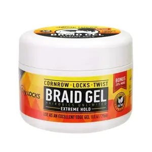 Allday Locks Braid Gel Extreme Hold 10 oz