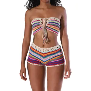 Karina Crochet Set - Rainbow