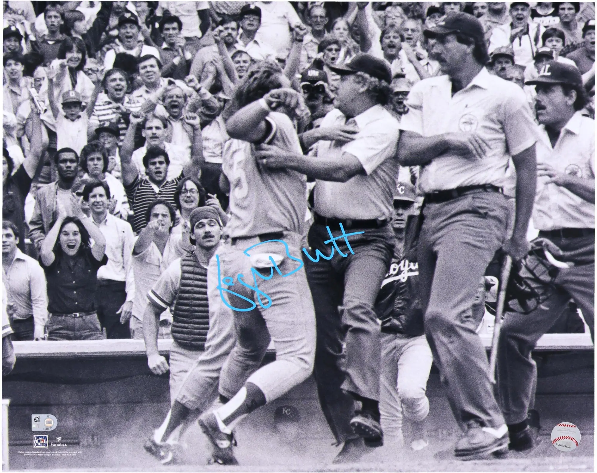 George Brett Kansas City Royals Autographed 16" x 20" Batting Stance Photograph - Fanatics Authentic Certified