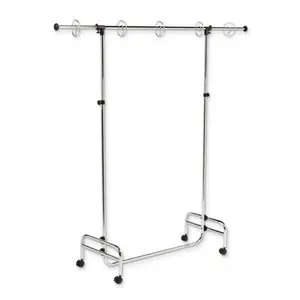 Pacon® Adjustable Pocket Chart Stand, Metal, Locking Casters, Adjustable to 78", 1 Stand