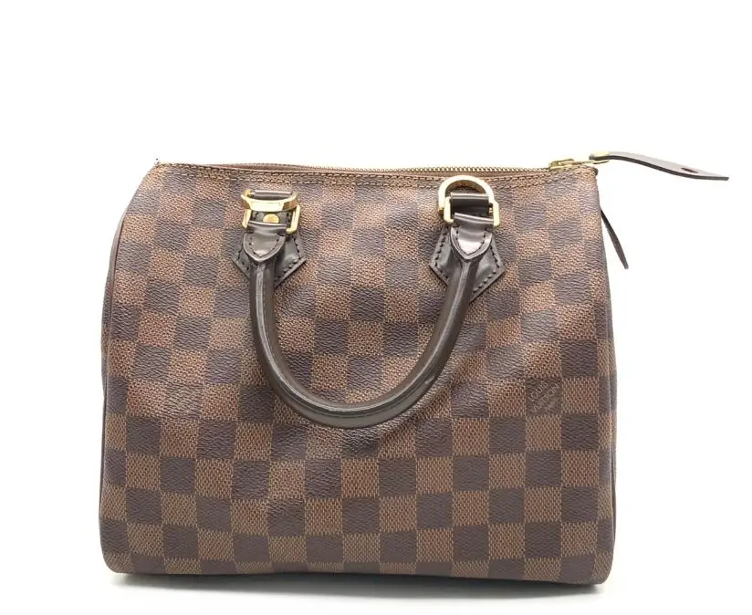 Pre-owned Louis Vuitton leather Shoulder Bags Speedy Monogram Canvas Speedy Bag Women’s Designer Bag