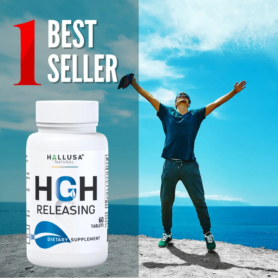 HGHBooster - Natural Growth Support - Energy & Performance - 60 Caps