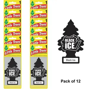 Little Trees Car Freshener - Fragrance for Vehicles, Various Scents, Ideal for Freshening Up Your Car Interior, Multiple Options Available . 12pk - 24pk