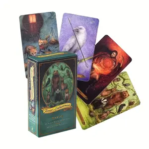 Forest Of Enchantment Tarot Cards - Spiritual Guidance & Abundance Deck With QR Code For PDF Guidebook