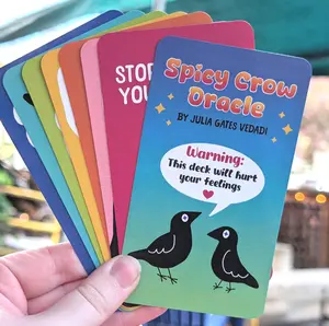Spicy Crow Oracle Deck
