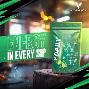 V-Daily Vollagen Natural Lemon  | Polvo Vegano de Origen Vegetal | Uso Diario