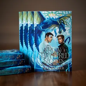 A RUIN OF SHATTERED SECRETS - signed and personalized + swag.