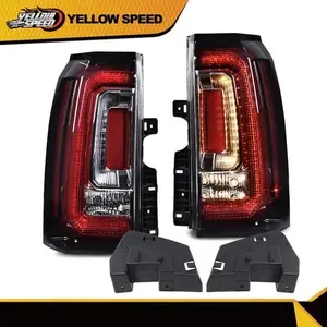 LED Tail Lights Fit For GMC Yukon Yukon XL 2015 2016-2020 Rear Brake Taillamps