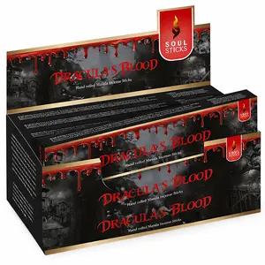 Soul Sticks Dracula's Blood Masala Incense Sticks - 15 g (12 Pack)