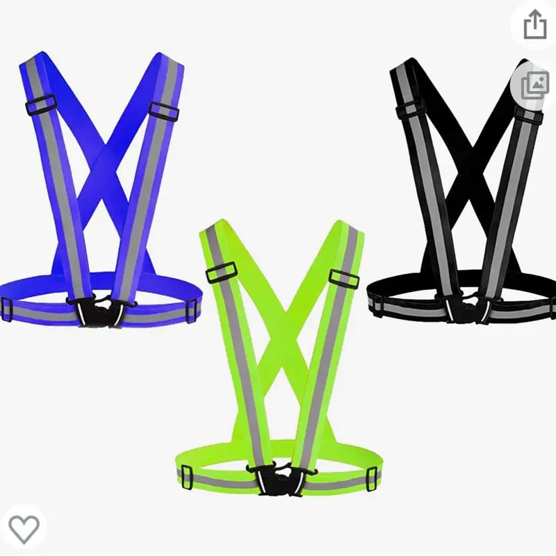 Unisex Reflective Belt, Ideal for Trade Work and Nighttime Visibility