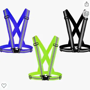 Unisex Reflective Belt, Ideal for Trade Work and Nighttime Visibility
