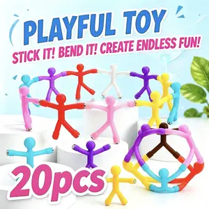 20-Pack Magnetic Fidget Toys, BPA-Free Colorful Build Magnets, Magnetic Sensory Toy for Stress Relief, Perfect Home Supplies Refrigerator Magnet Party Gift tiktokshopspringglowup