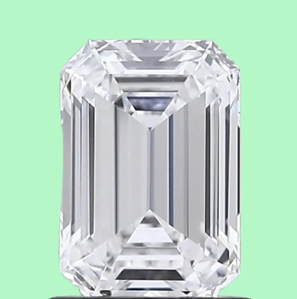Diamond & Main 1.03ct Emerald Cut Lab Grown Diamond Loose Stone D VVS2 IGI Certified Collector Grade